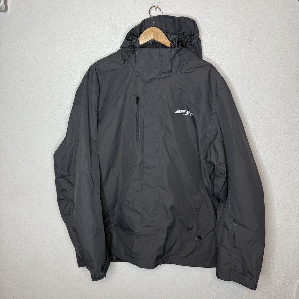 Stormtech Magellan System Jacket Gray *Embroidered Mens 2XL Nylon Coat BNSF